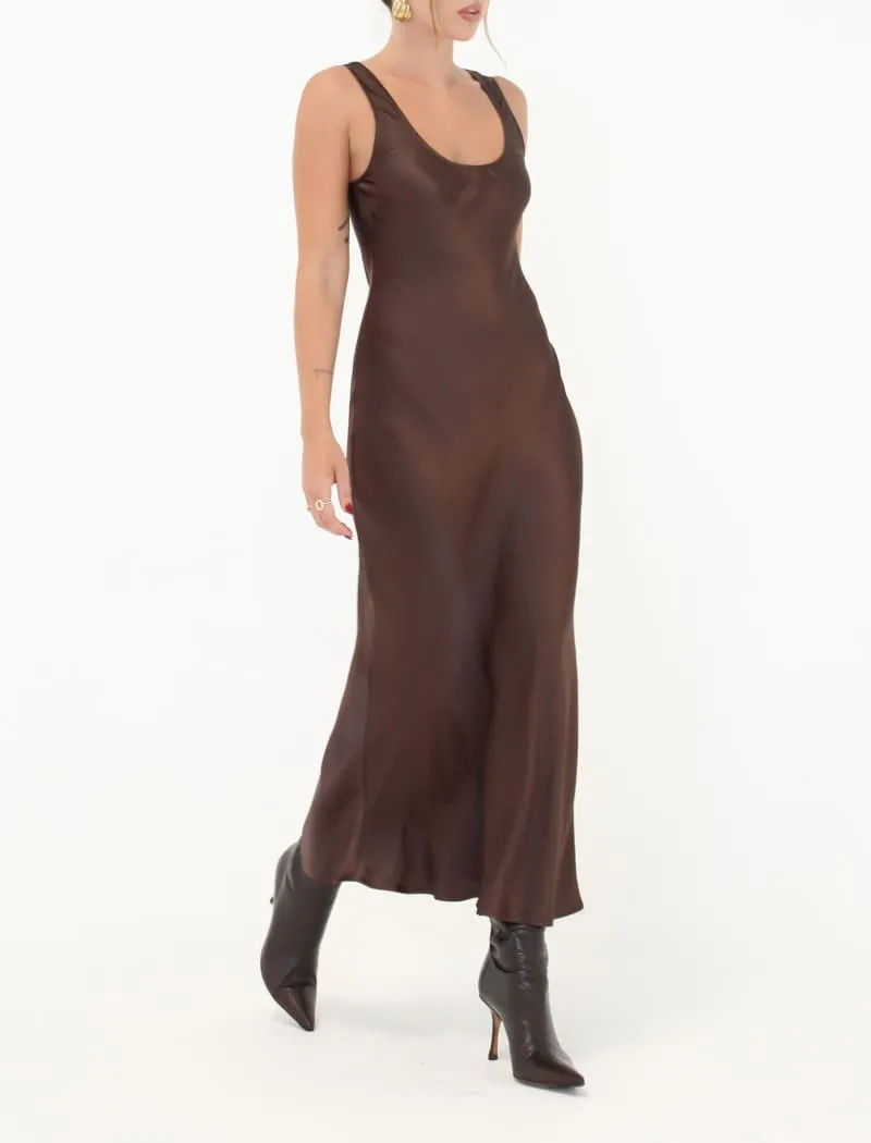 Market Midi Dress | Espresso