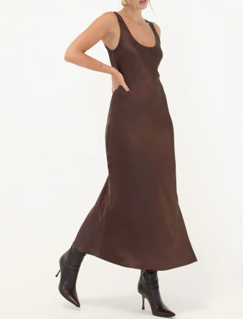 Market Midi Dress | Espresso