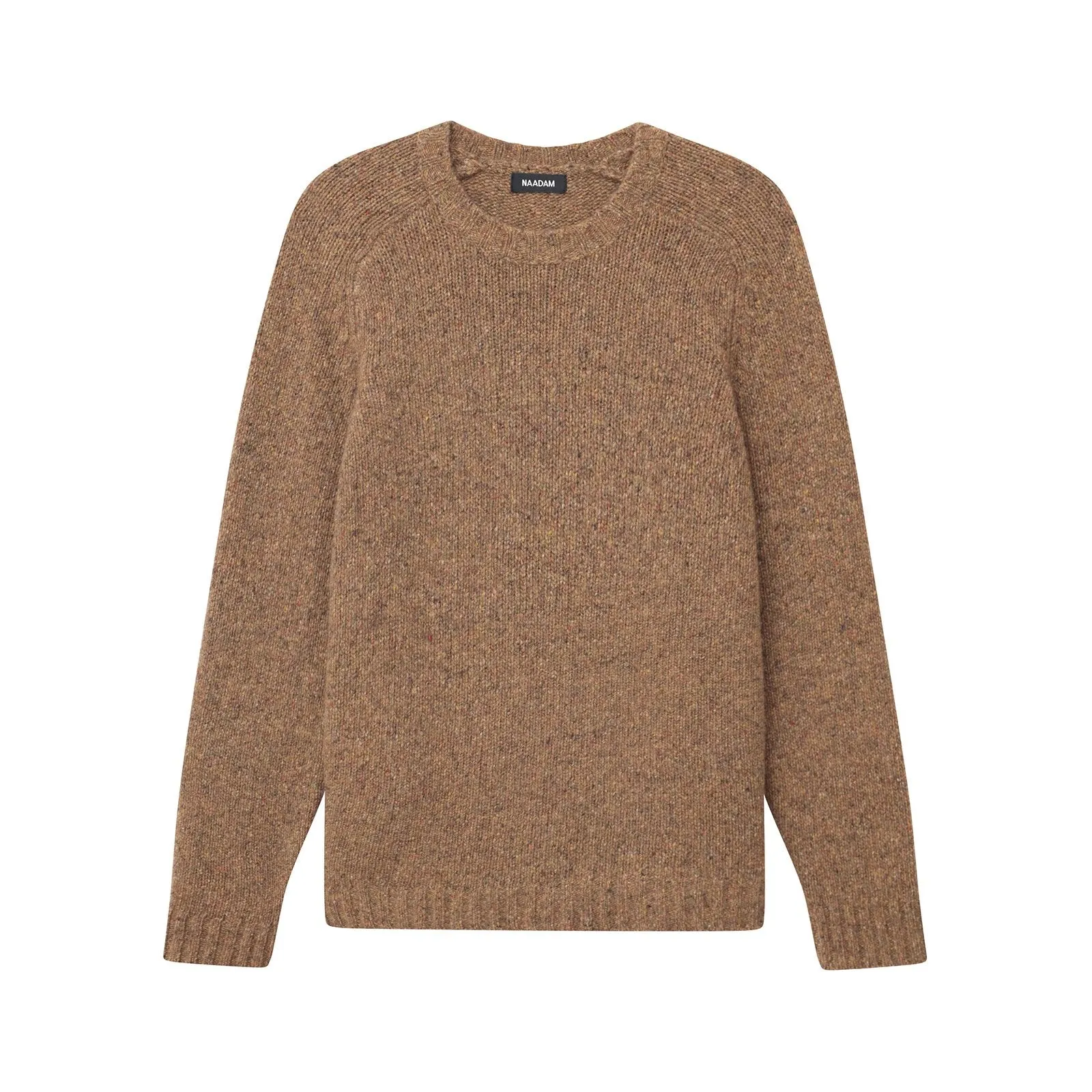 Marled Cashmere Crewneck Sweater