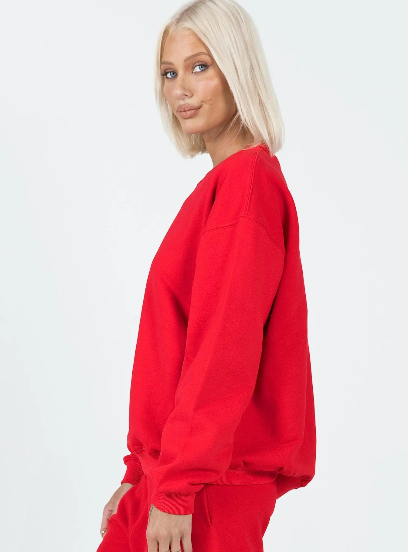 Meika Sweatshirt Red