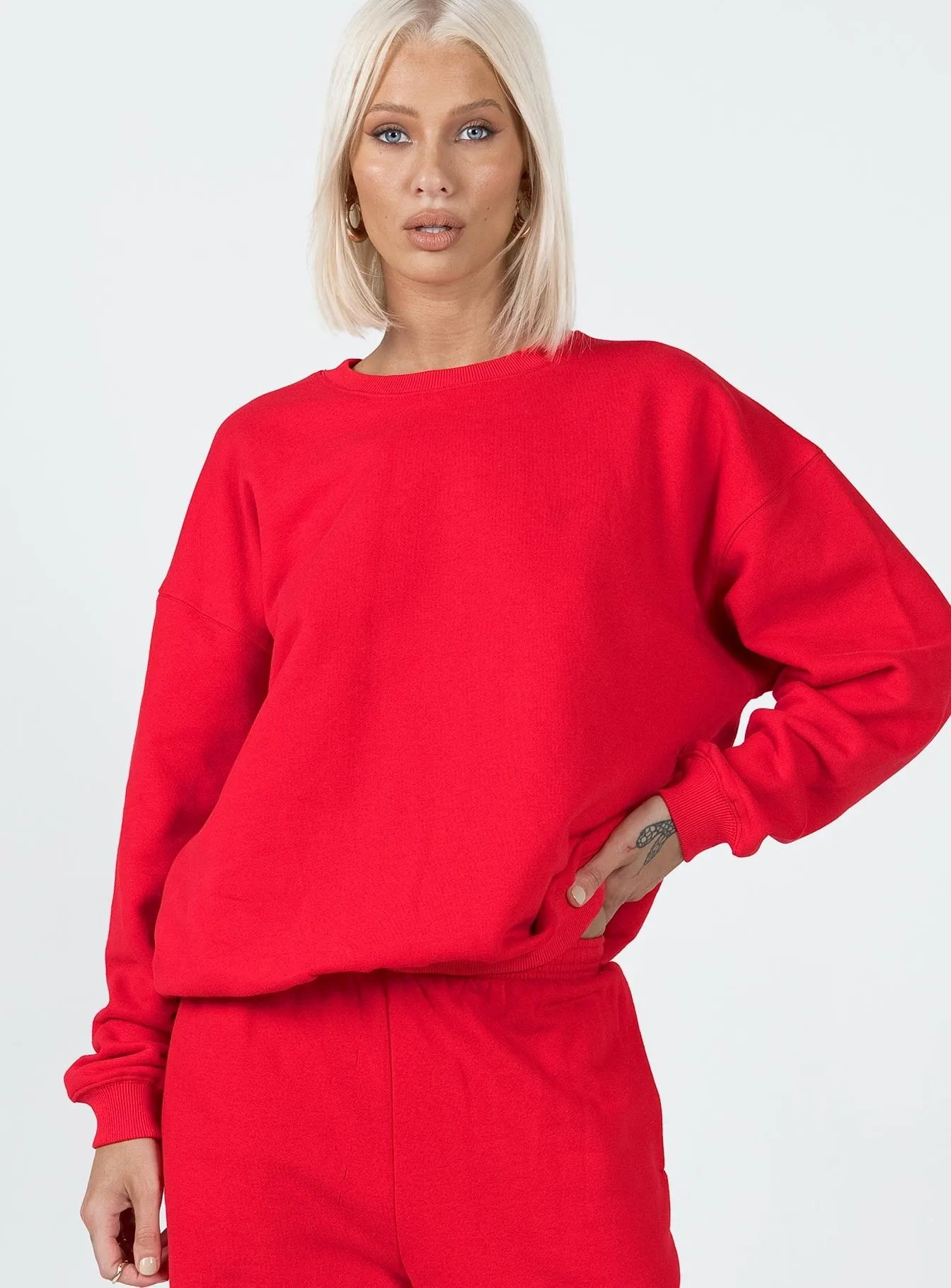 Meika Sweatshirt Red