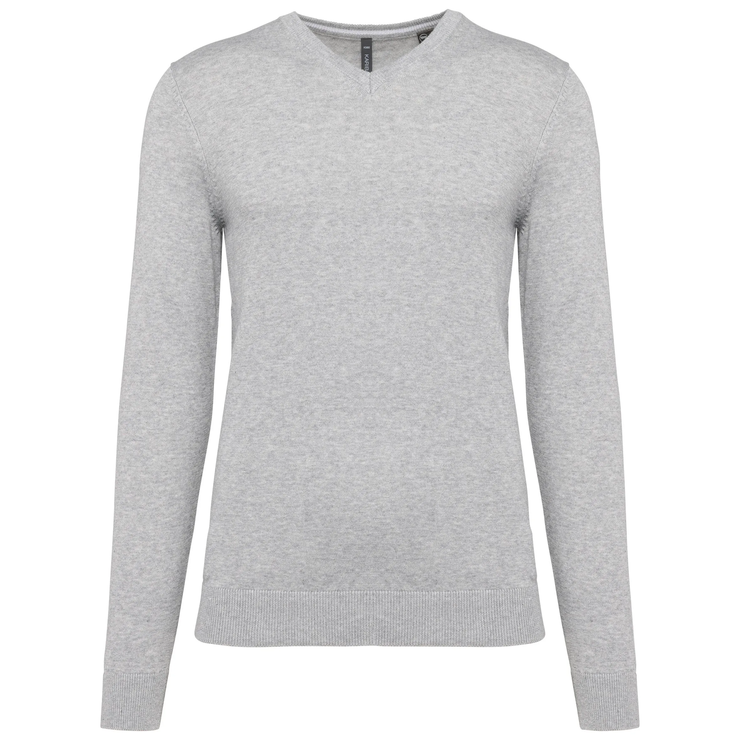 Men’s Eco-friendly V-neck Jumper - 270 g/m² - K980