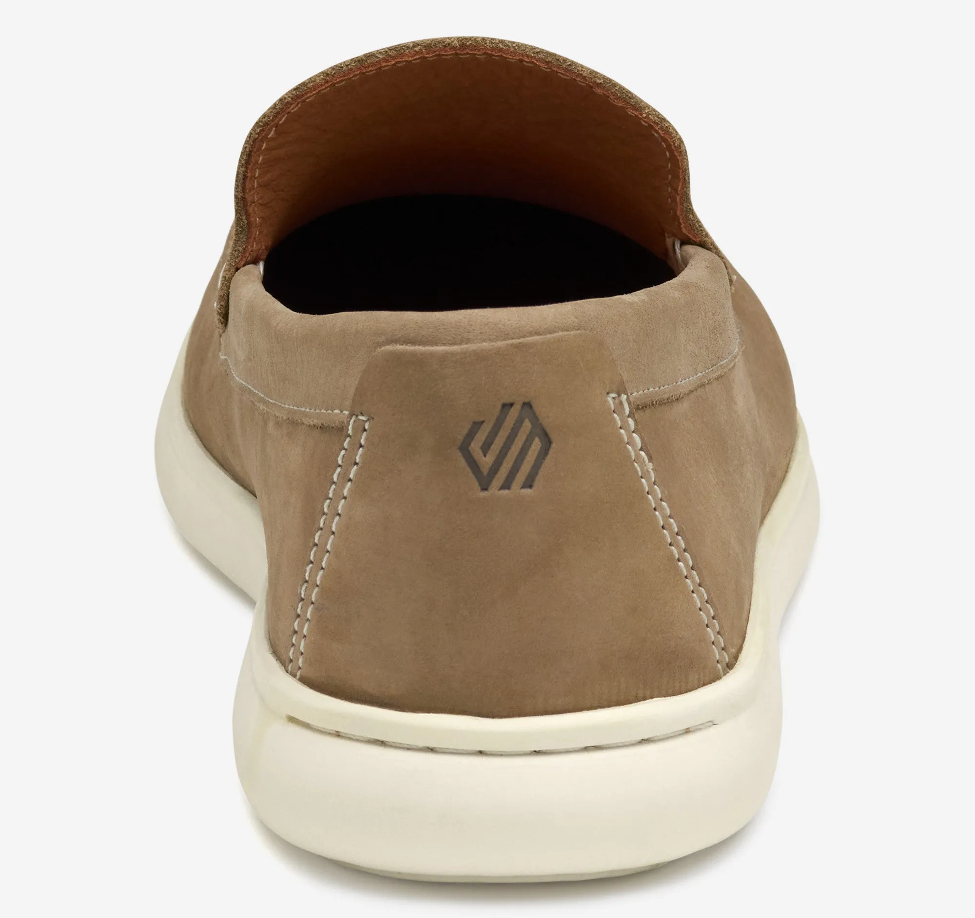 Men's Johnston & Murphy | Brannon Venetian | Taupe Nubuck