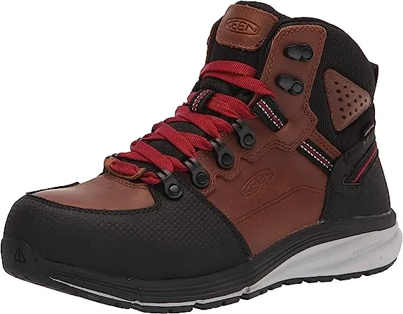 Men's Keen Utility Red Hook Mid Hiker, WP, SR, EH Carbon-Fiber Toe Boot