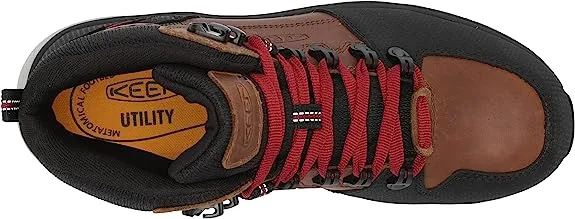 Men's Keen Utility Red Hook Mid Hiker, WP, SR, EH Carbon-Fiber Toe Boot