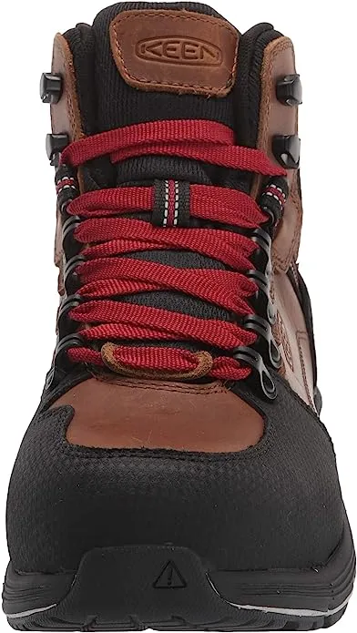 Men's Keen Utility Red Hook Mid Hiker, WP, SR, EH Carbon-Fiber Toe Boot