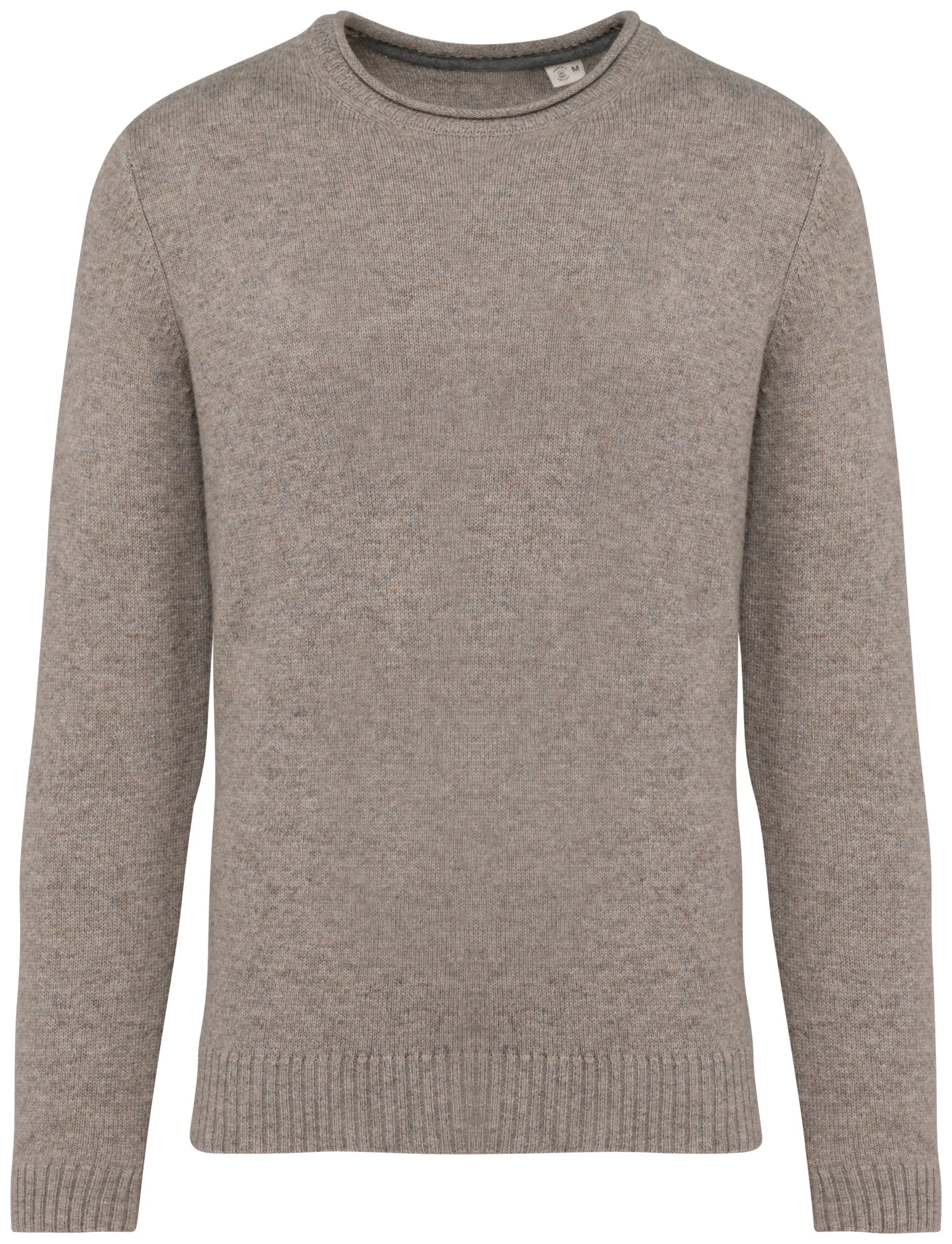 Men's Raw Edge Merino Wool Jumper - 370 g/m² - NS910