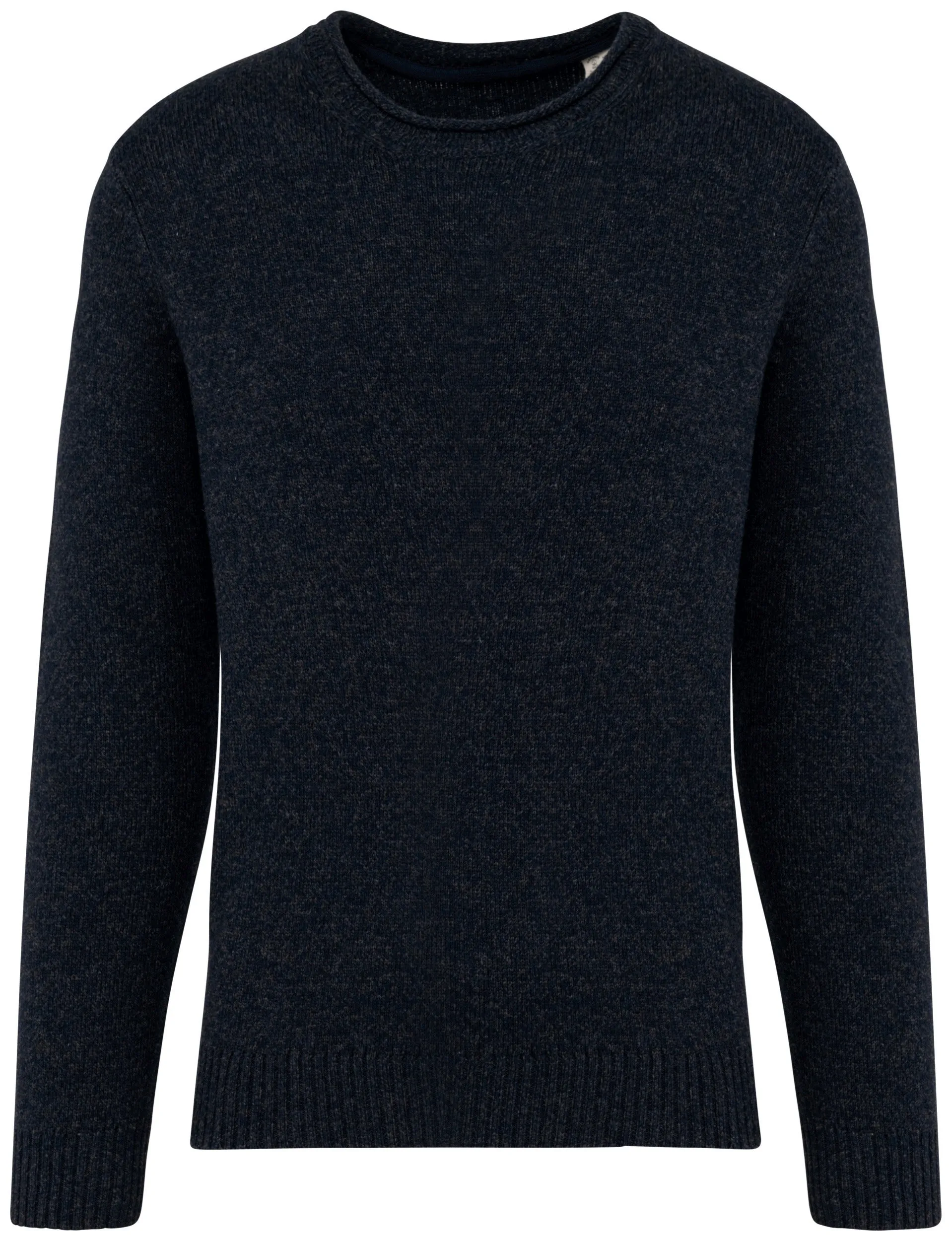 Men's Raw Edge Merino Wool Jumper - 370 g/m² - NS910