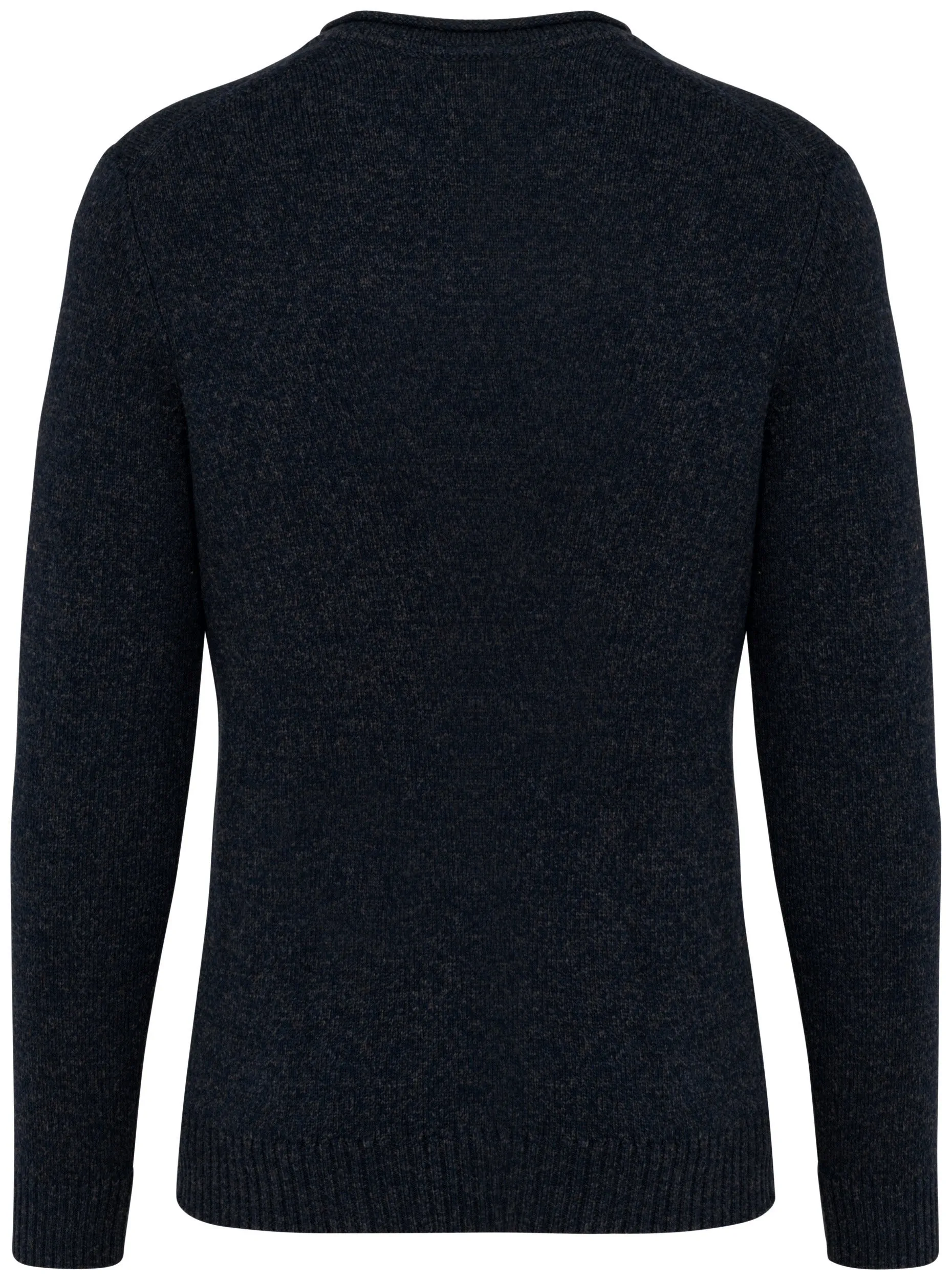 Men's Raw Edge Merino Wool Jumper - 370 g/m² - NS910