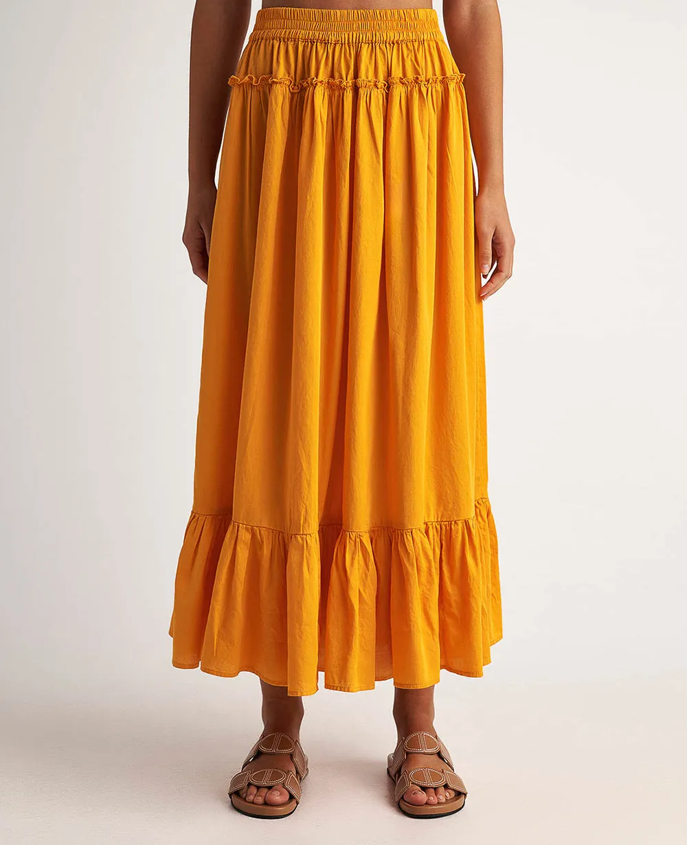 MIDI SKIRT "IRIDA"