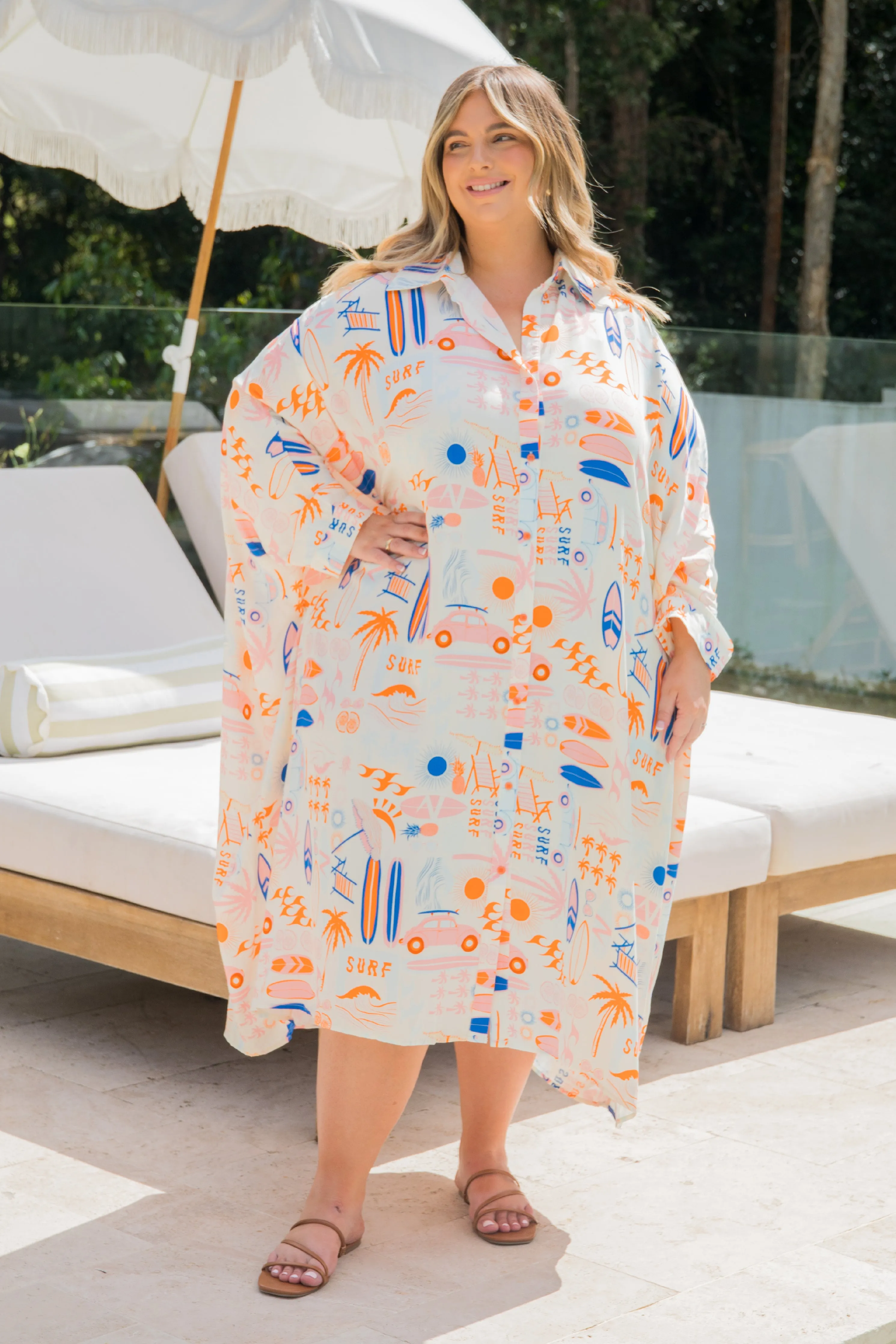 Miracle Shirt Dress | Surf's Up