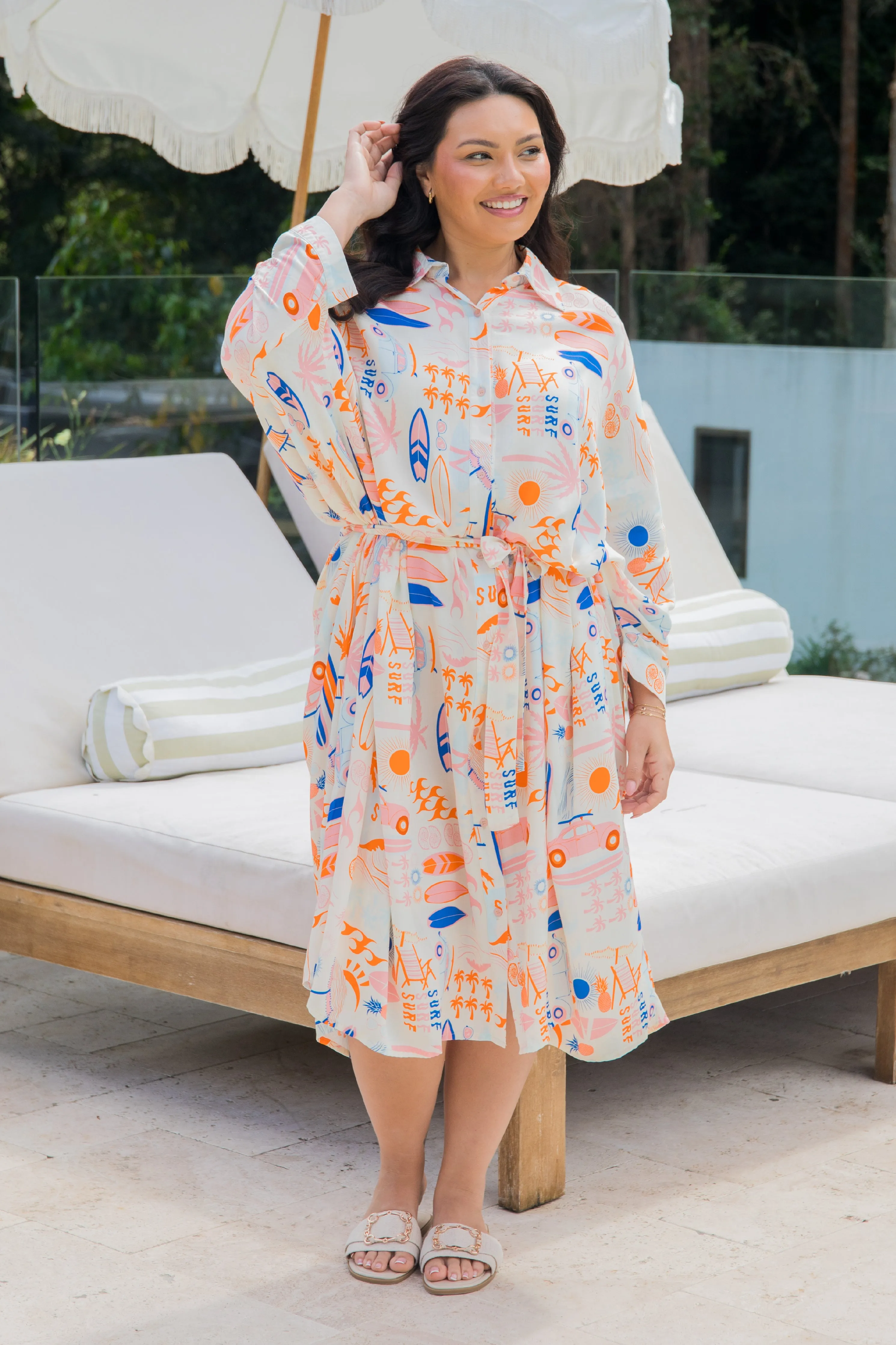 Miracle Shirt Dress | Surf's Up