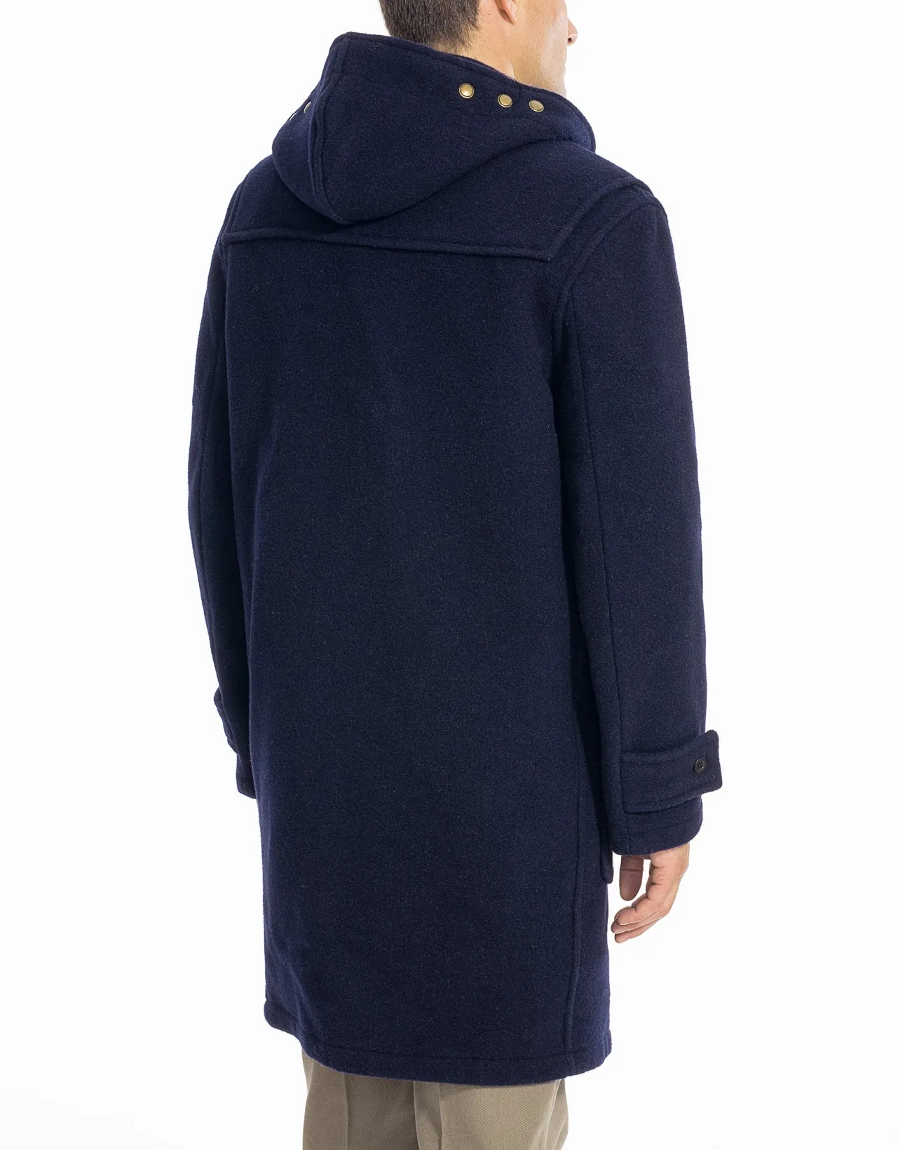 MONTY DUFFLE COAT - NAVY