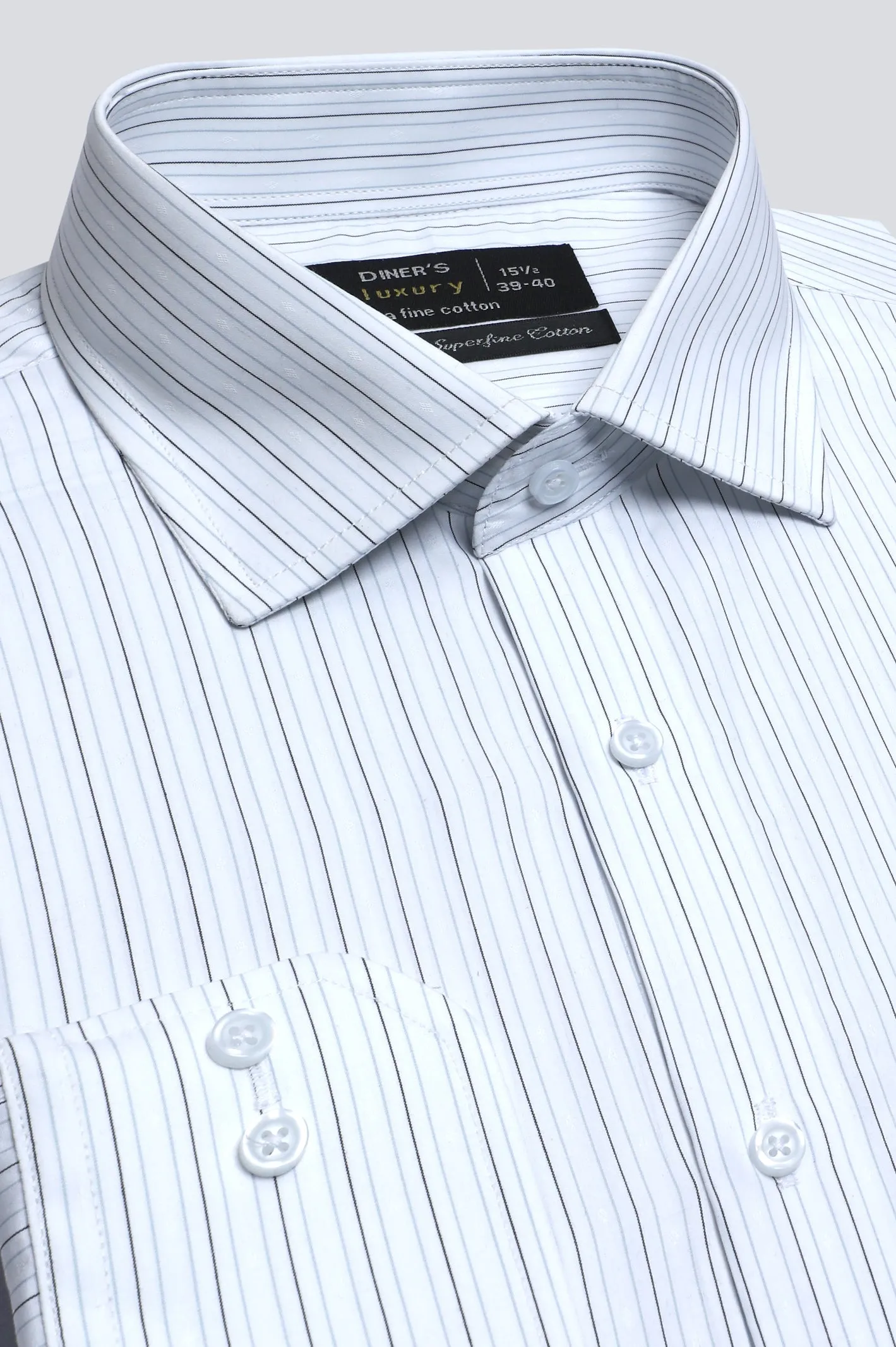 Multicolor Pin Stripes Formal Shirt