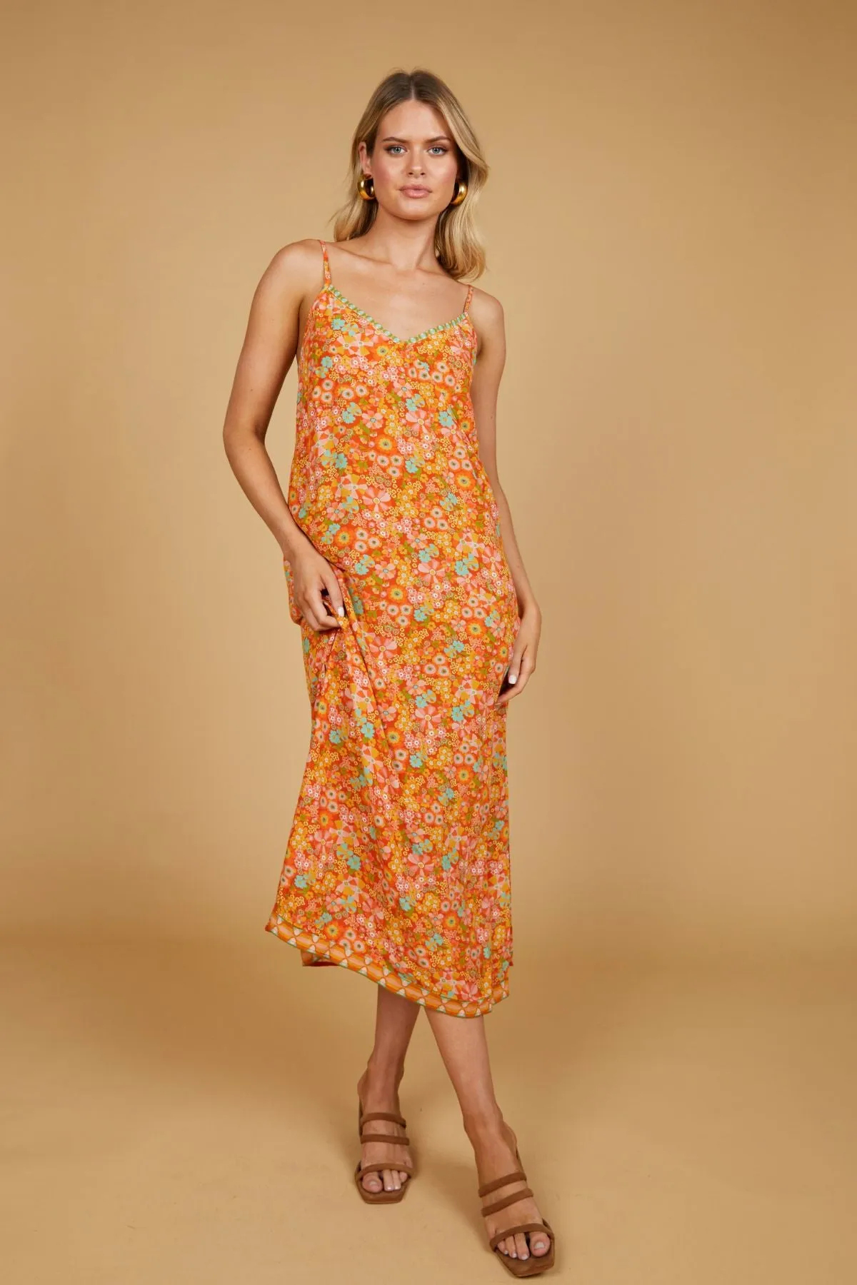 Natalie Slip Dress - Summertime