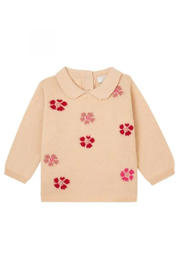 Noppies Long Sleeve Pullover Sweater Feuchy - Appleblossom