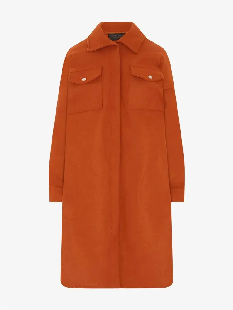 Oversized Longline Shacket