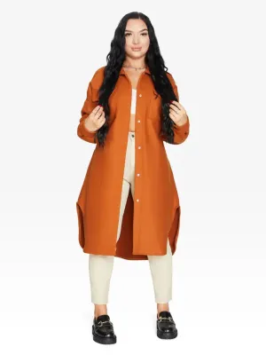 Oversized Longline Shacket