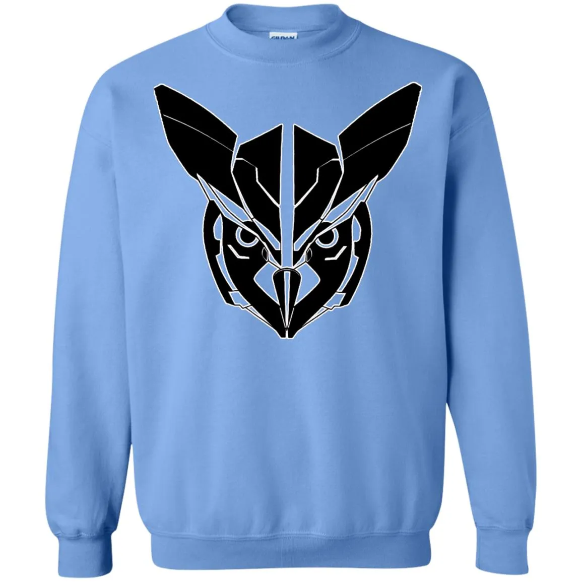 Owl Face Transformers Crewneck Pullover.