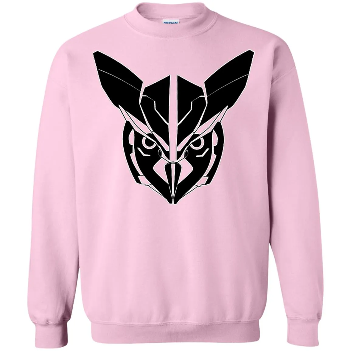 Owl Face Transformers Crewneck Pullover.