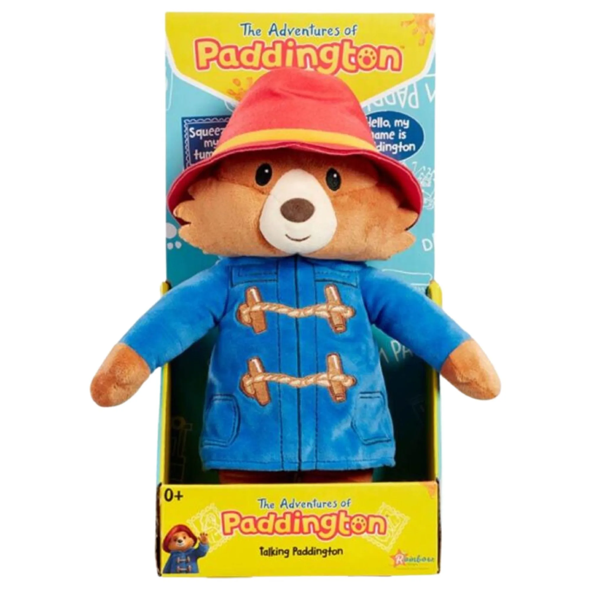 Paddington Bear Tv Talking Soft Toy 28cm