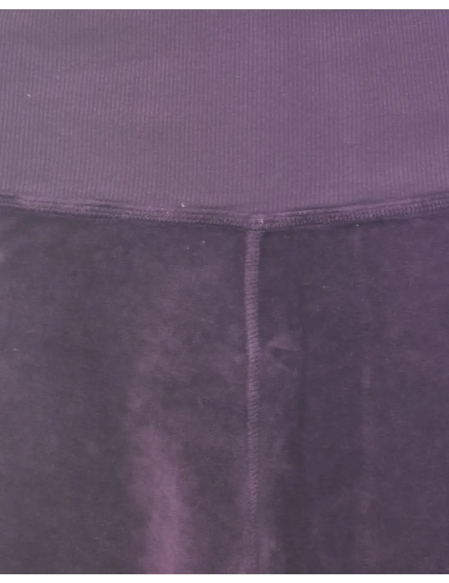 Purple Midi Skirt - M