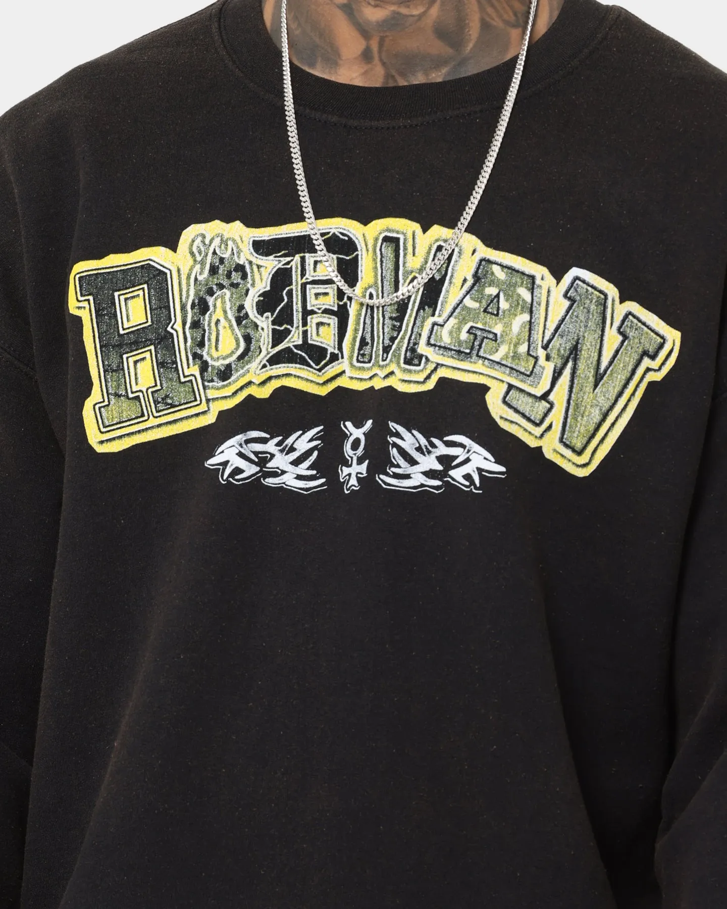 Rodman Brand Zine Vintage Crewneck Black Wash