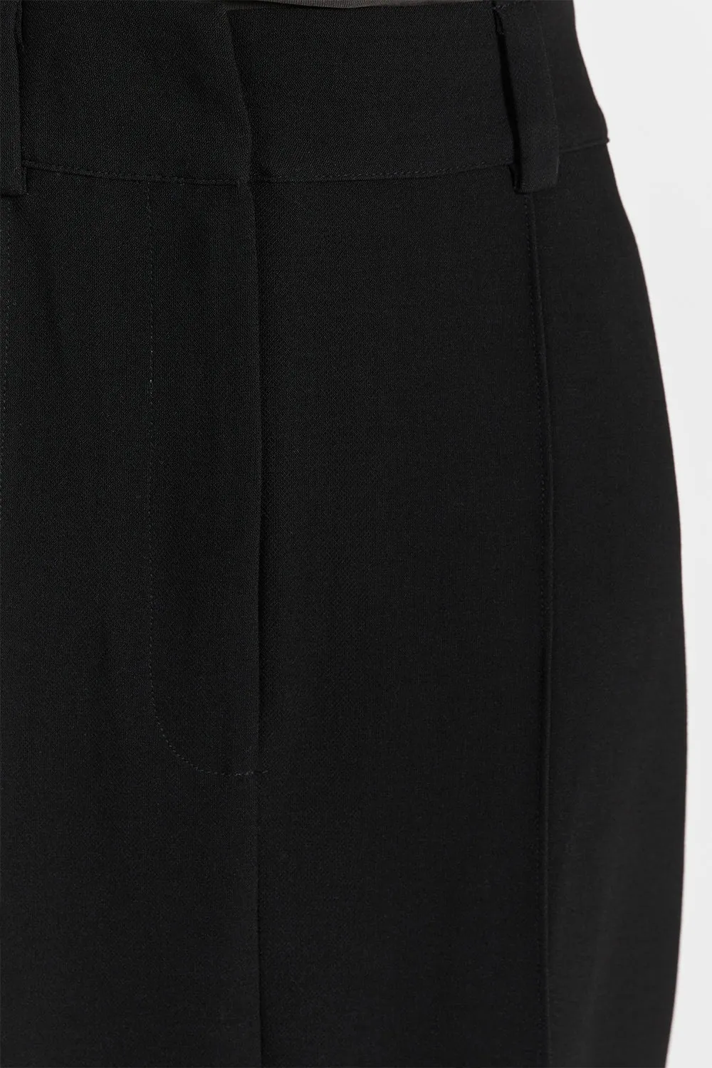 ROWAN BLACK MIDI SKIRT