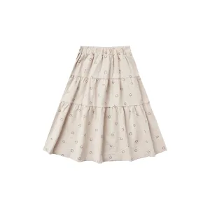 Rylee   Cru Dolly Midi Skirt - Stone Horseshoes