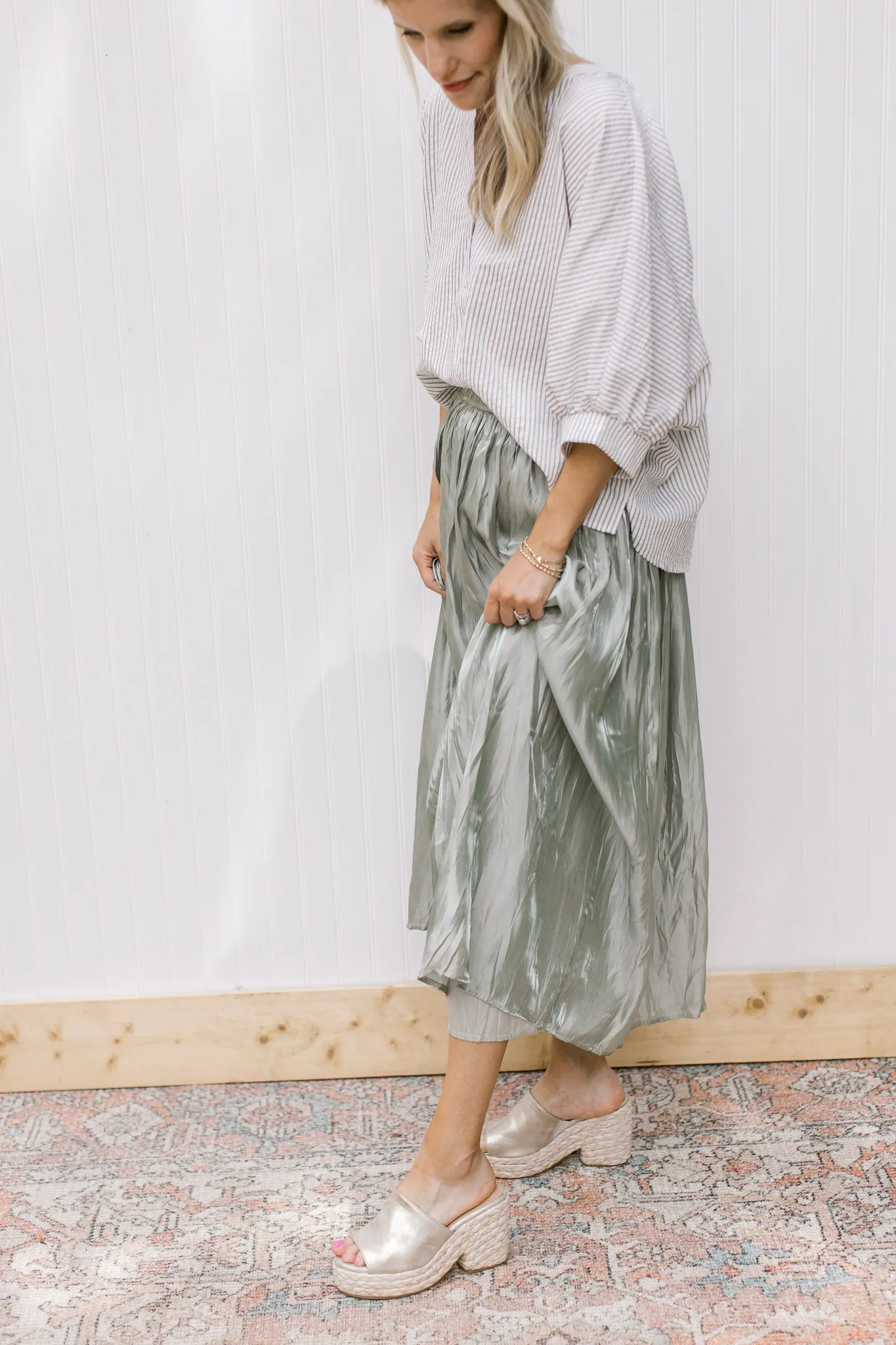 Sage Maxi Skirt