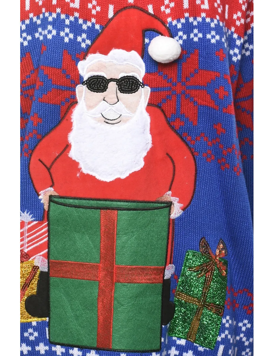 Santa Claus  Christmas Jumper - XL