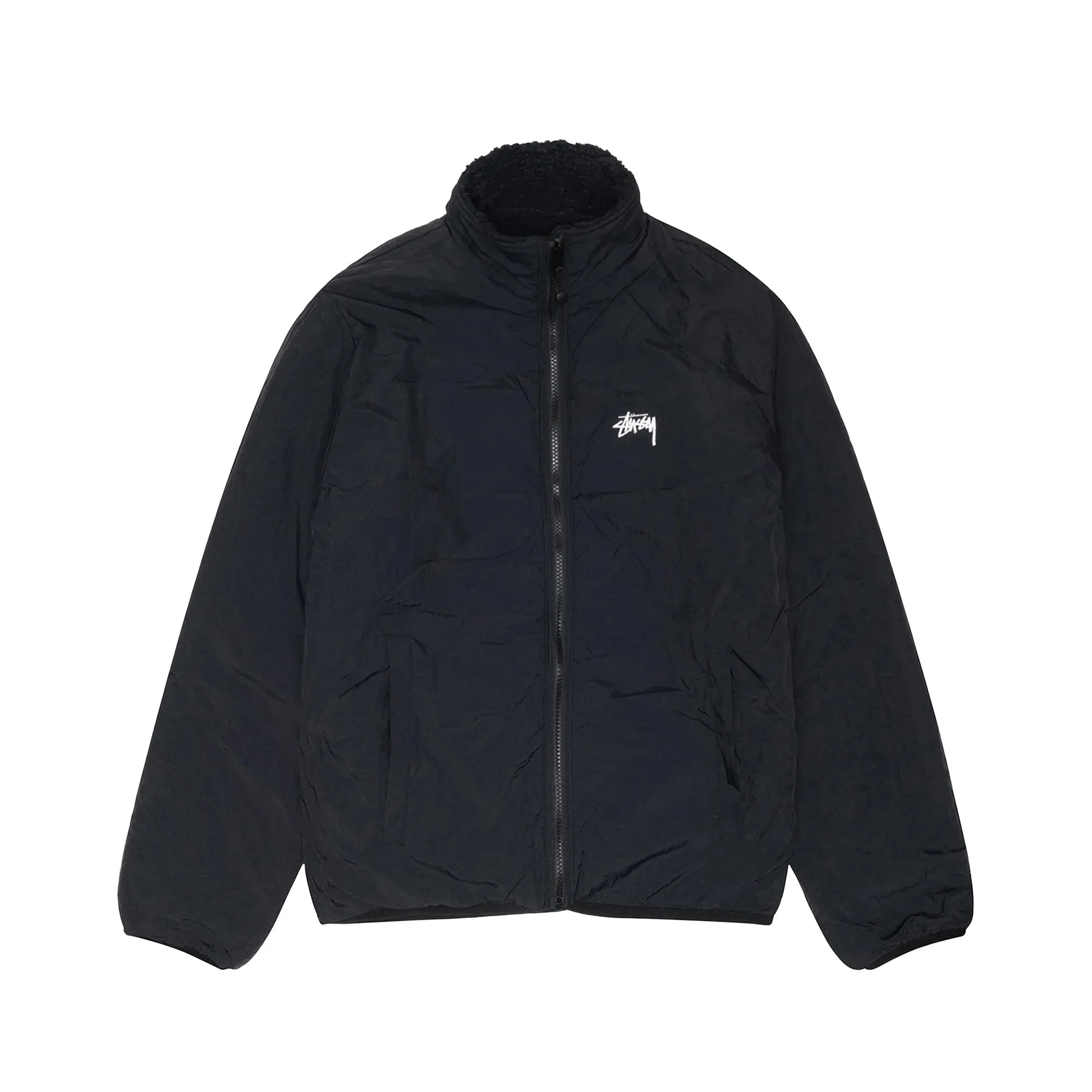 Sherpa Reversible Jacket, Black