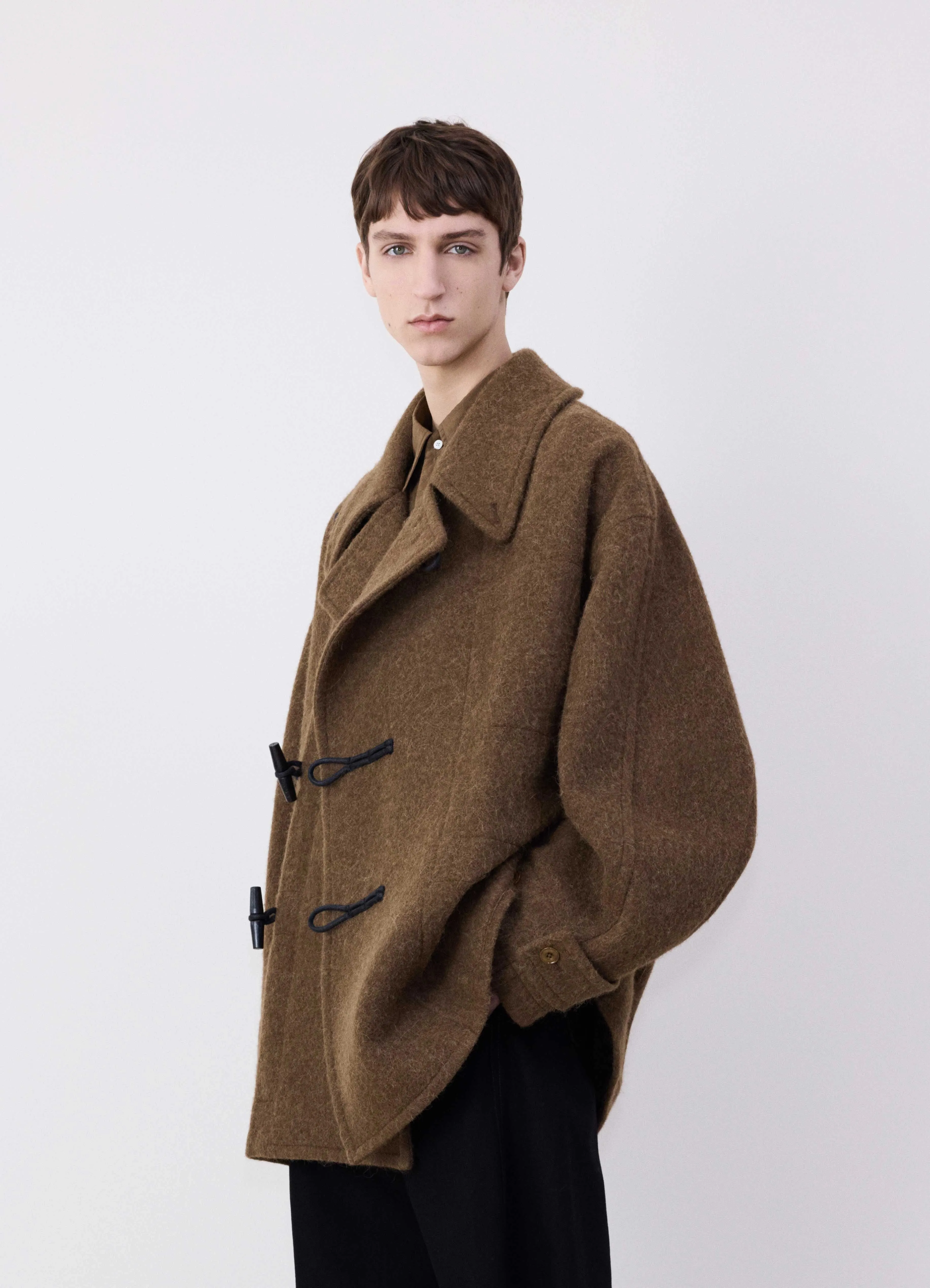 SHORT DUFFLE COAT