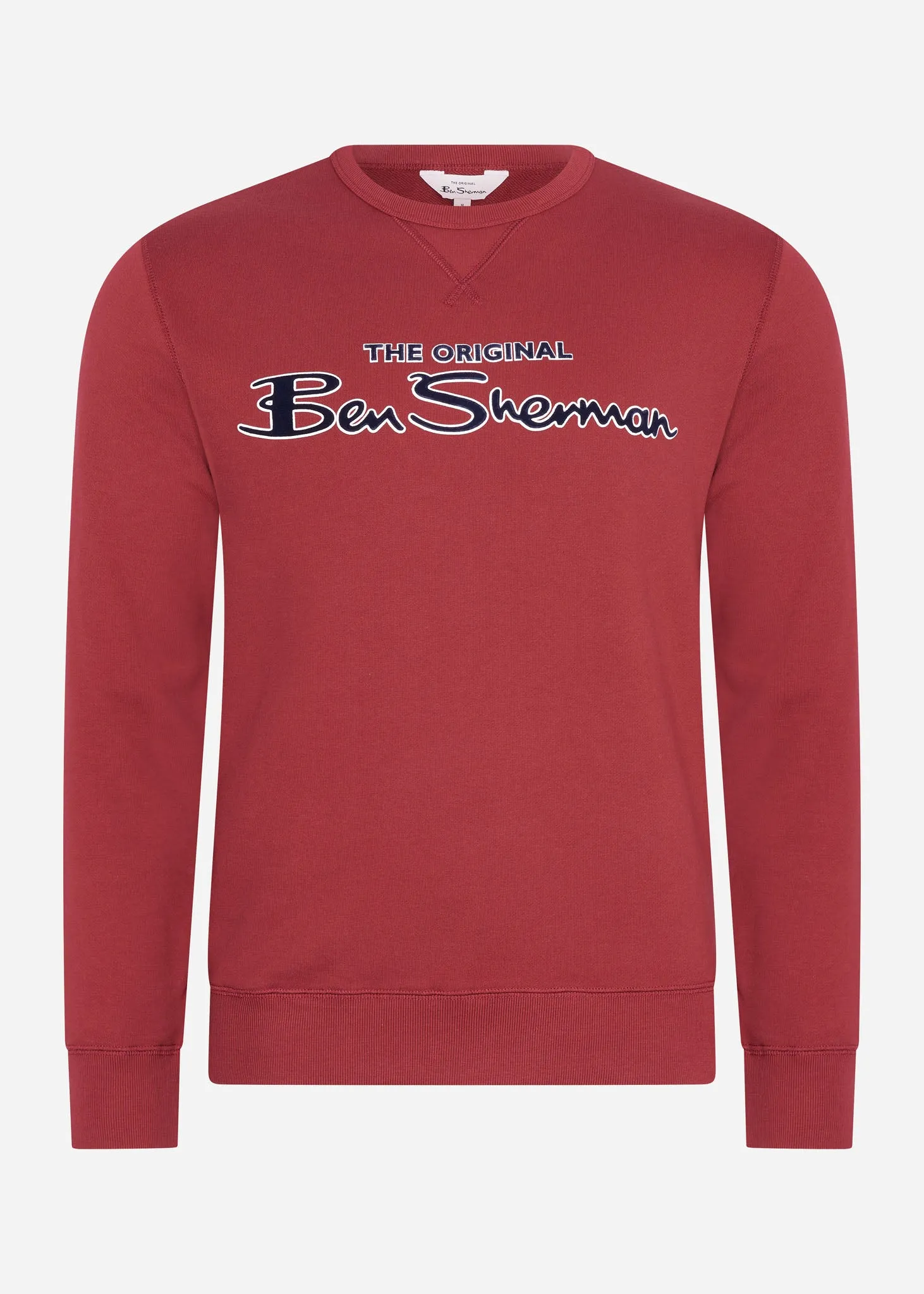 Signature logo sweat - red