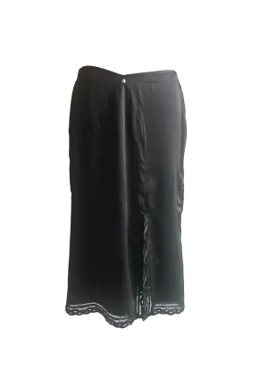 Silk Midi Skirt