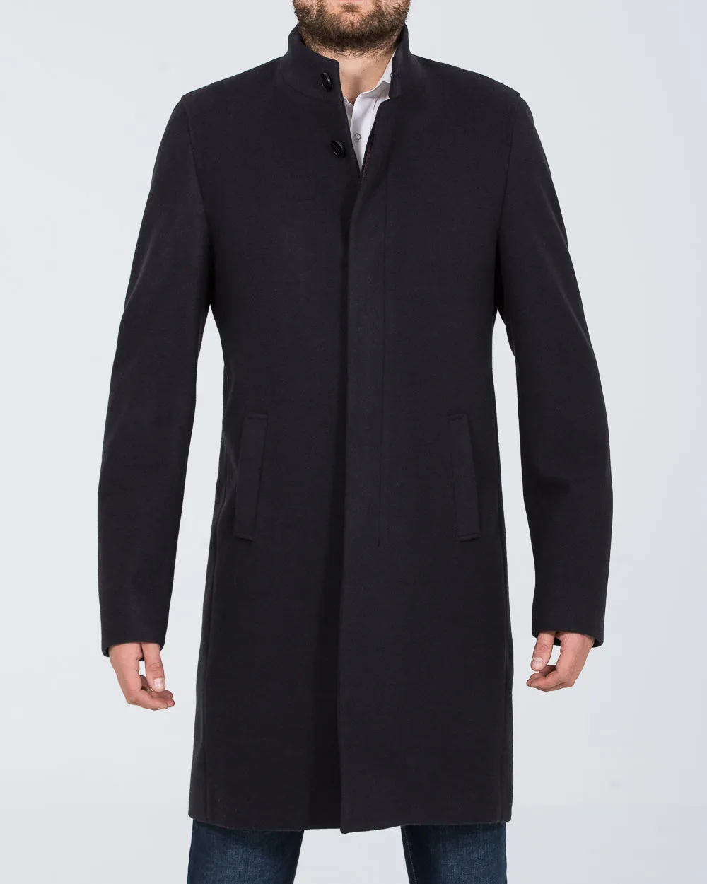 Skopes Faulkner Overcoat (navy)