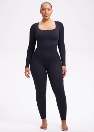 SnatchedKnit Longsleeve Jumpsuit