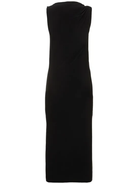 Sportmax   Nuble sleeveless jersey midi dress 