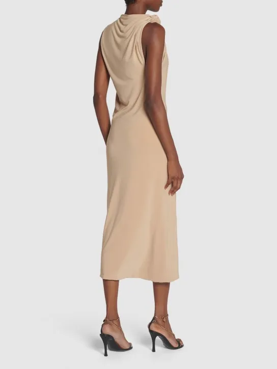 Sportmax   Nuble sleeveless jersey midi dress 