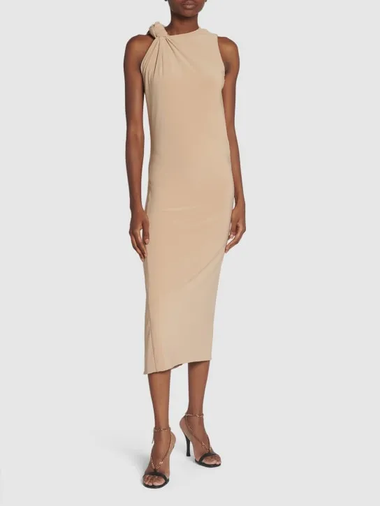 Sportmax   Nuble sleeveless jersey midi dress 