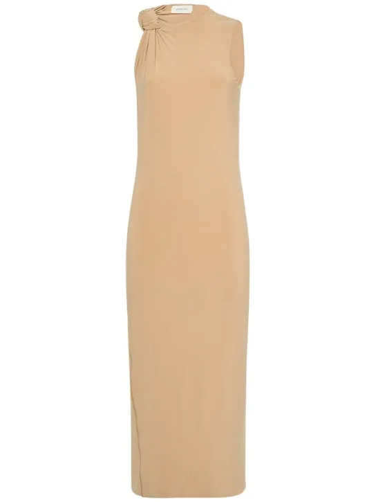 Sportmax   Nuble sleeveless jersey midi dress 