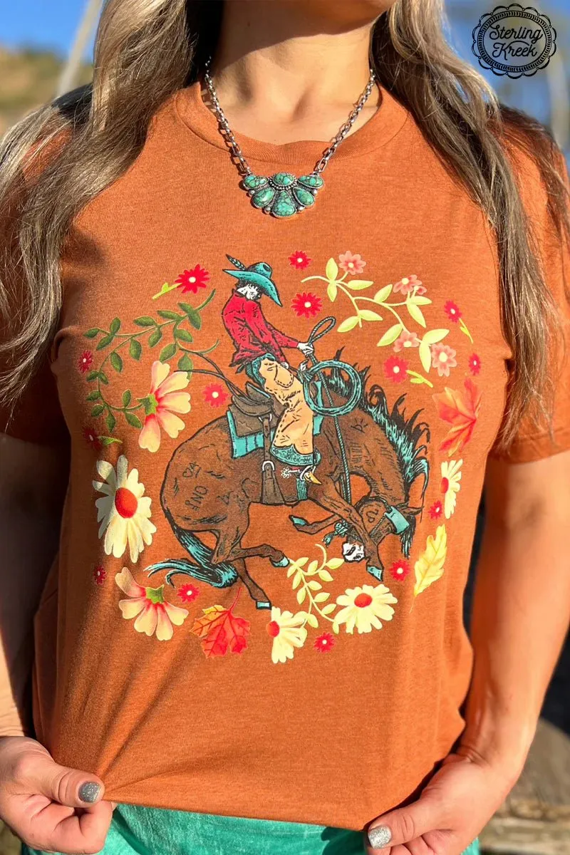 Sterling Kreek Somewhere South Bronc Tee*