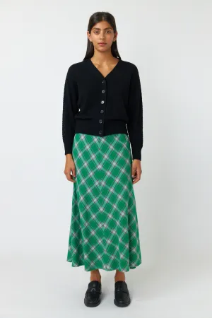 Sylvester Plaid Skirt - Green