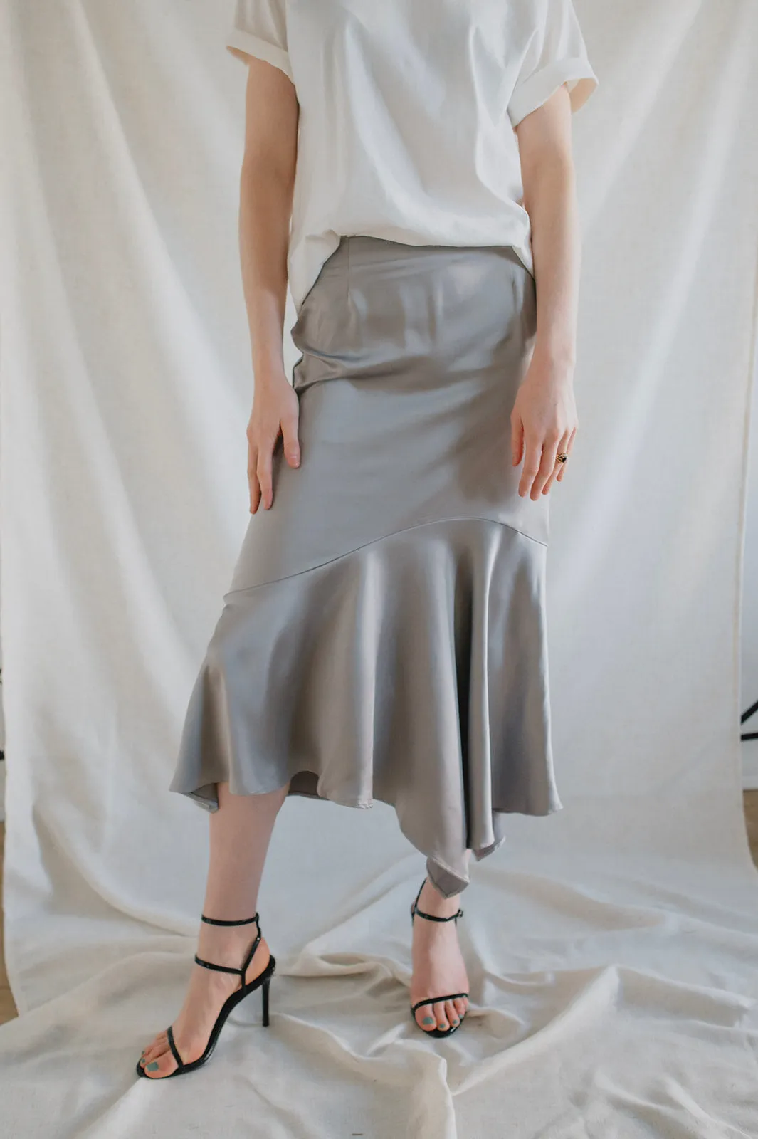 The Lucille Skirt - Silver