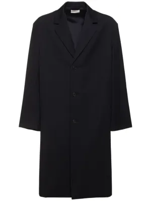 The Row   Argo single breast wool coat 