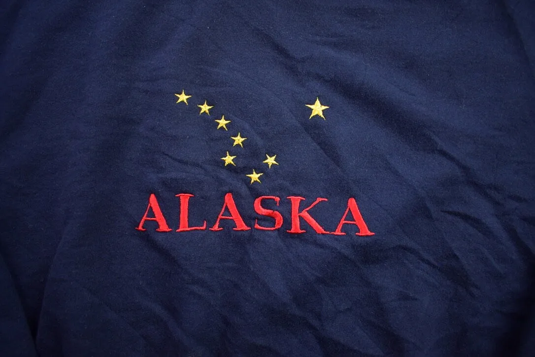 Vintage 1990s Alaska Stars Crewneck Sweatshirt