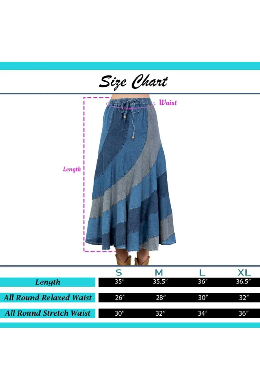 Winona Denim Skirt