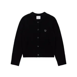 Women's Cashmere Sheep Cardigan Black