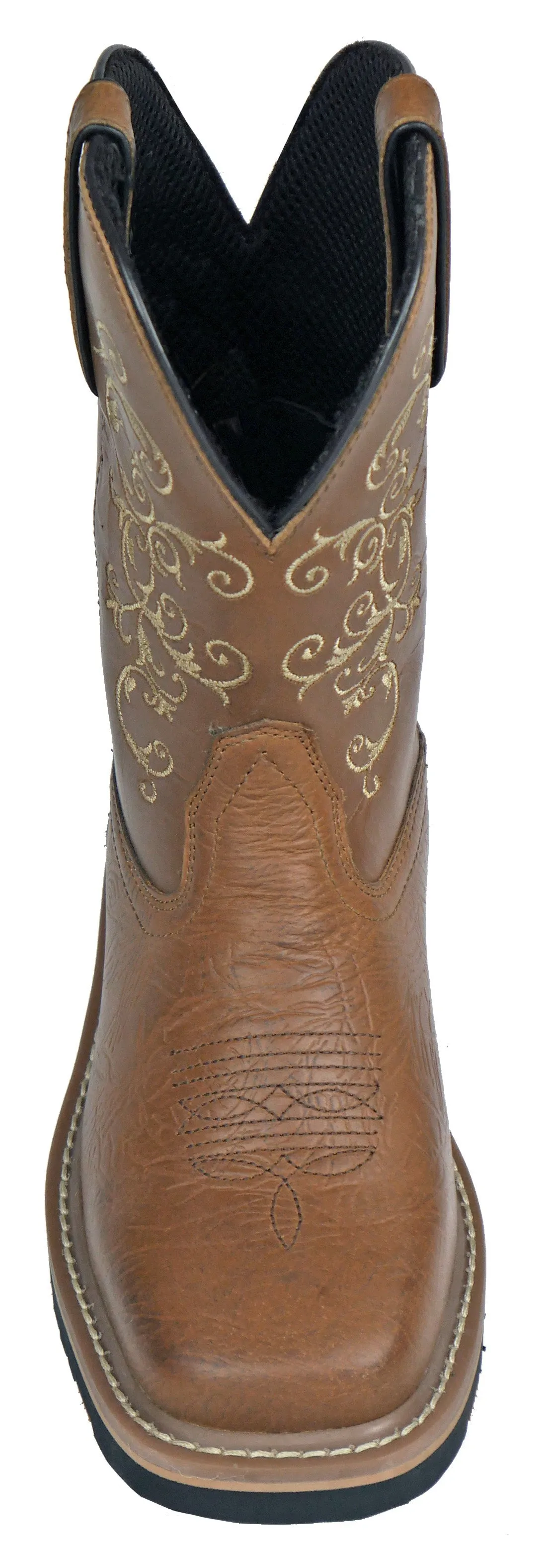 Women's Hoss Adah Brown Western, EH, SR, Soft Toe Boot