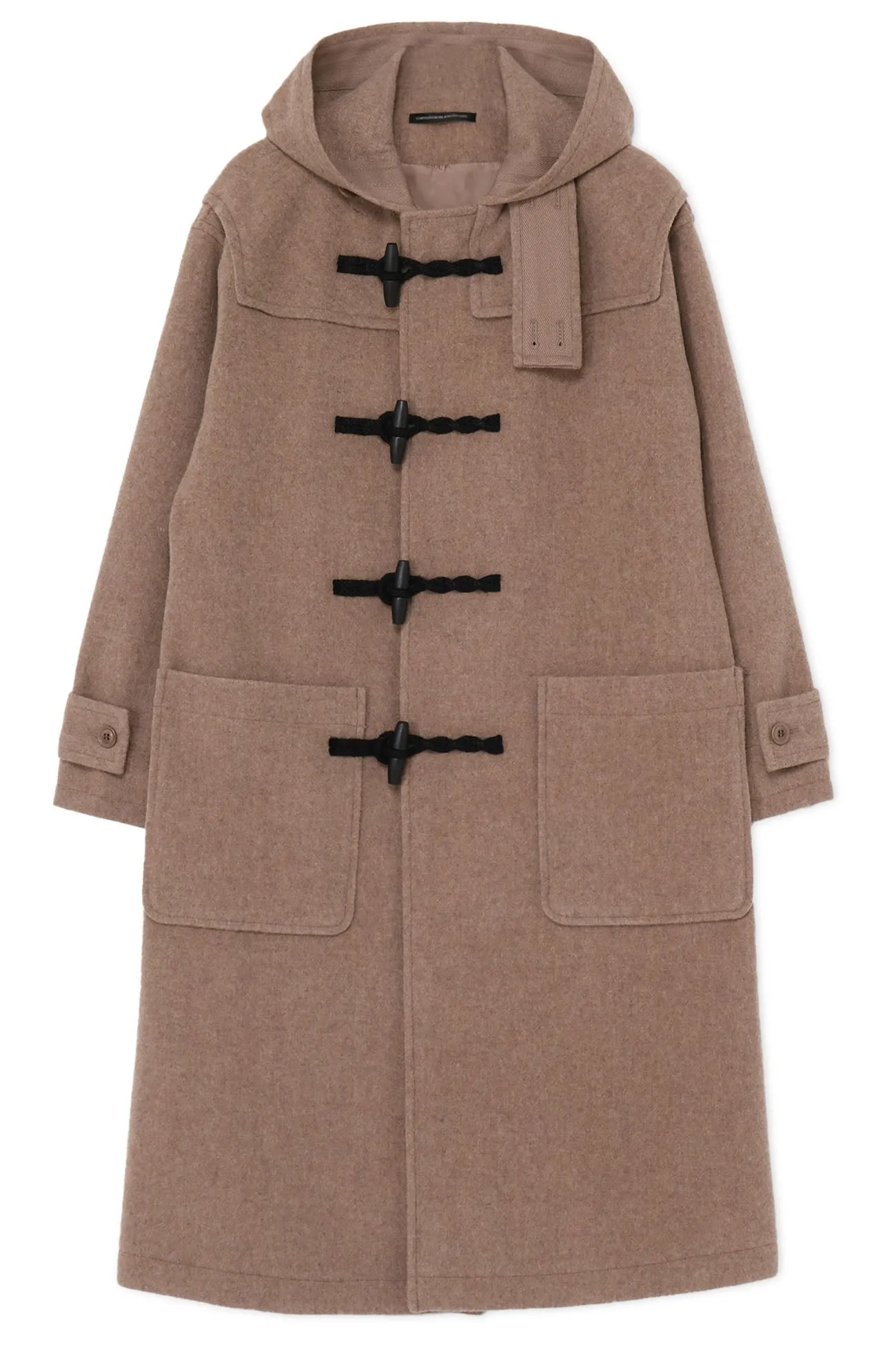 WOOL MOSSER DUFFLE COAT